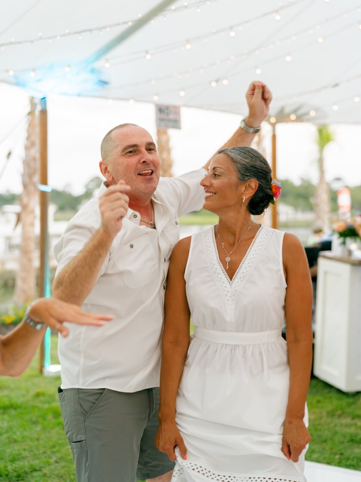 Southport NC Wedding | Blue Satin Bee 23