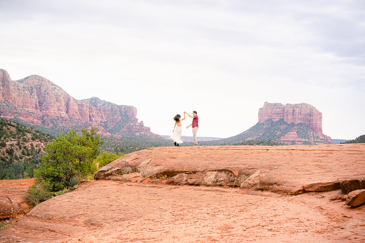 Engagement In Sedona At Cathedral Rock