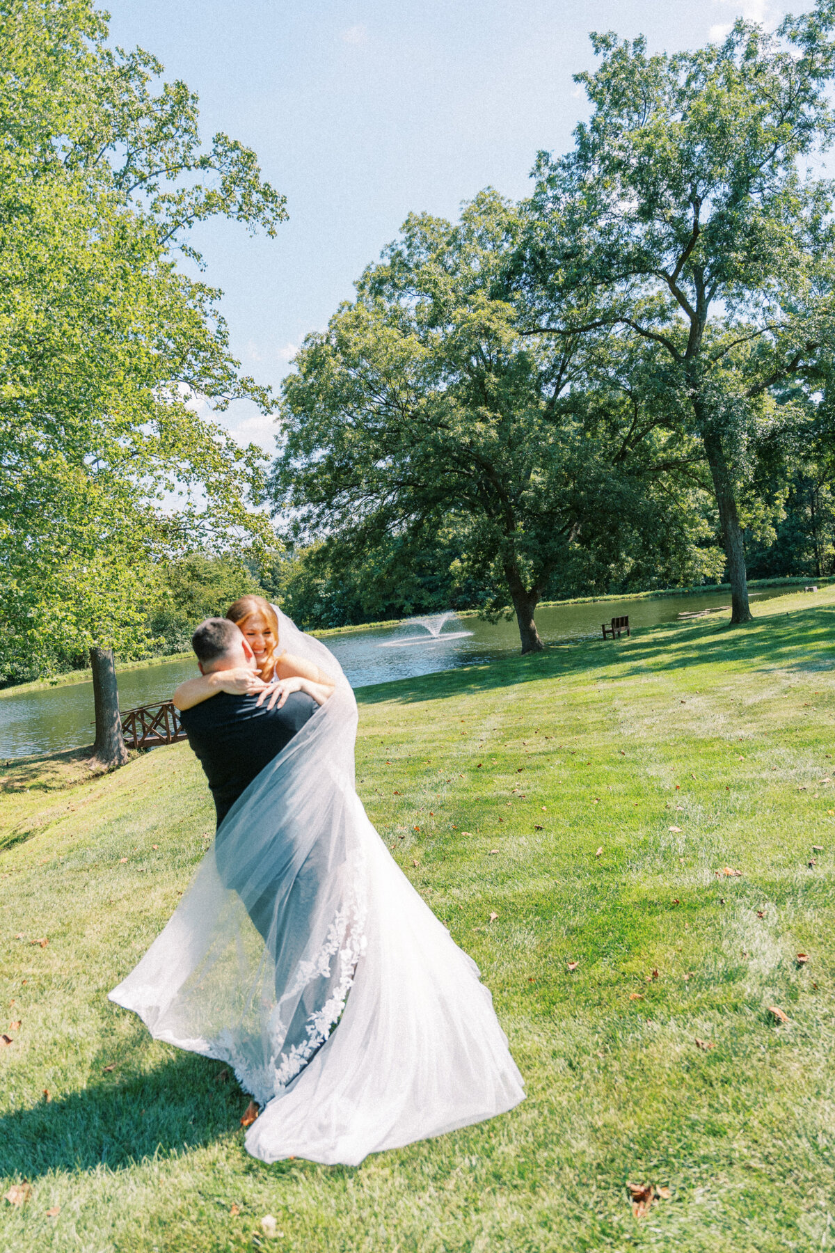 Dan + Sydney's Colorful Summer Wedding at Rosewood Farms in Elkton, MD Photos-65