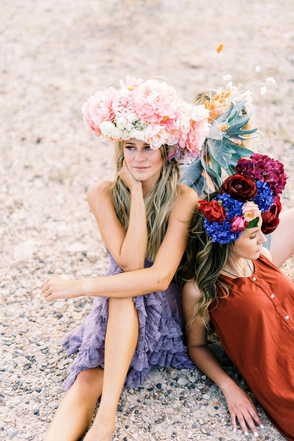 Floral Headpiece - Kristen Kay Photography - MyloFleur Florist-3380
