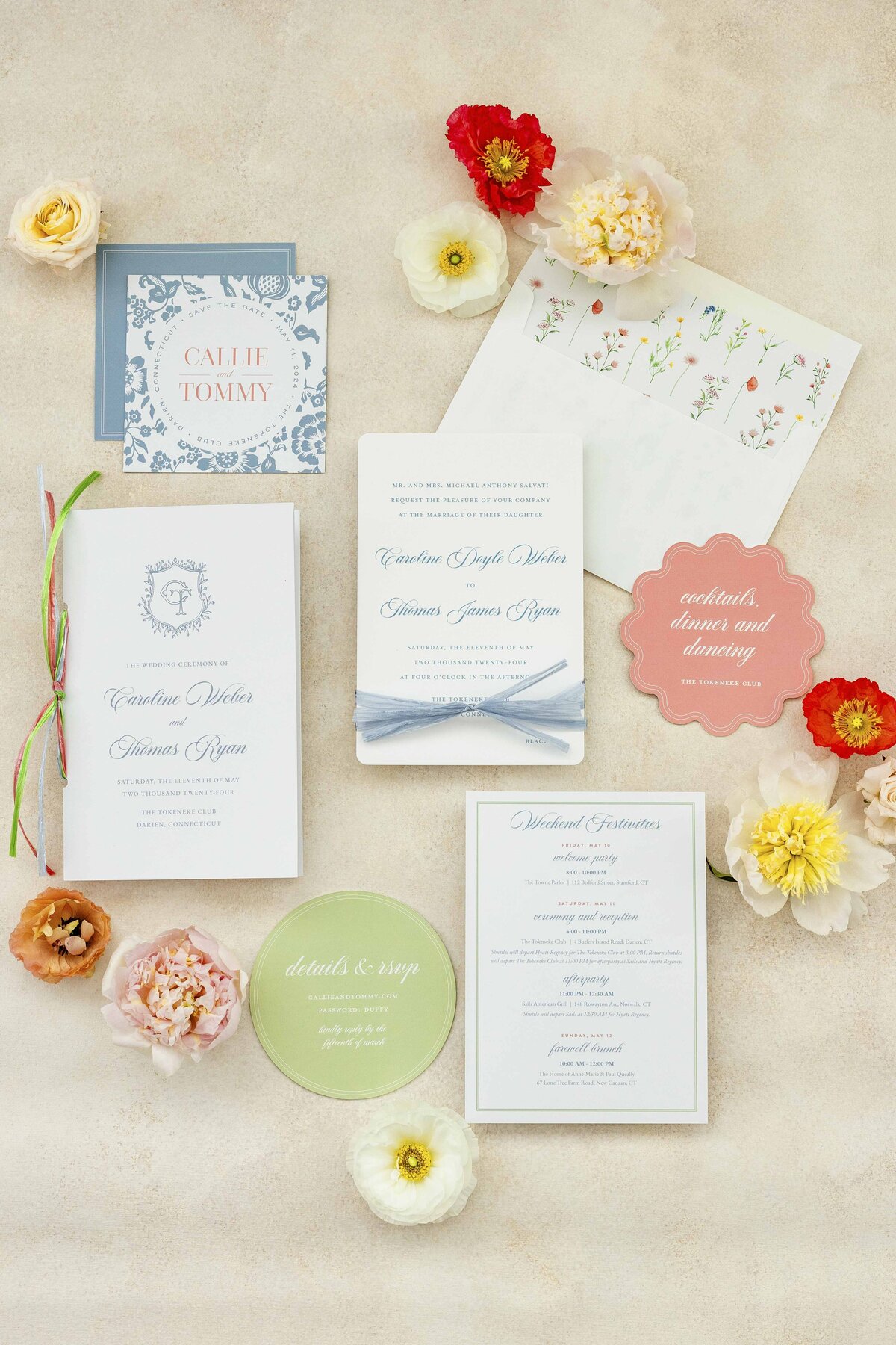 Ashley Mac Photographs - East Coast Wedding Photographer - Jersey - New York - Connecticut - Shore Club Spring Wedding with Pops of Color -47