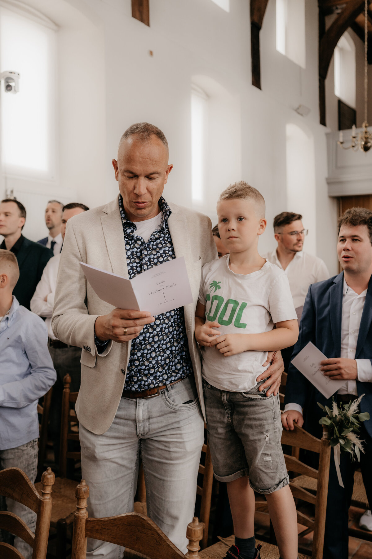 Pure Liefde Fotografie - Herbert-Niels & LoÏs - Kerkdienst-28