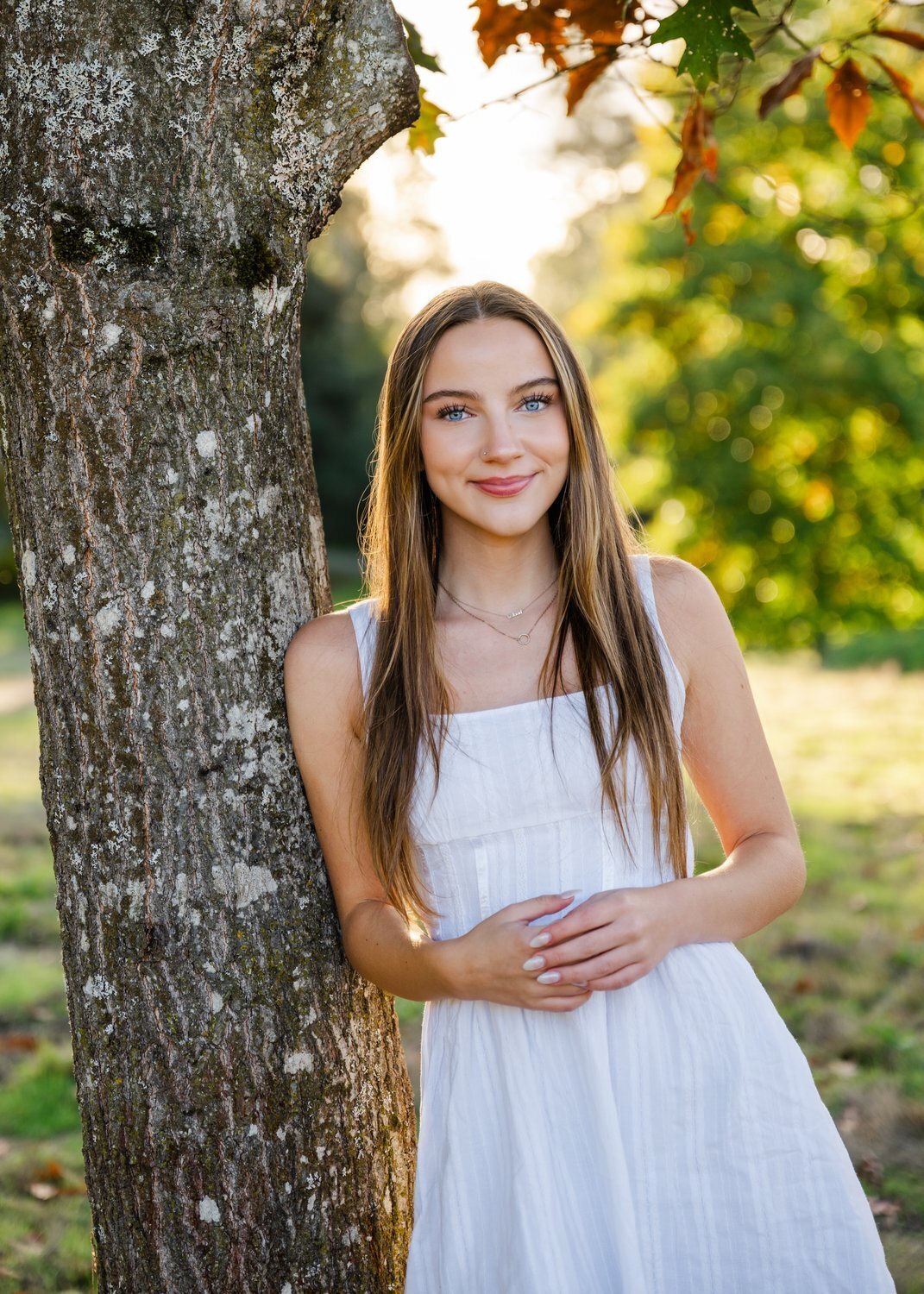 fall kirkland senior at juanita bay park