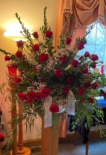 Floral Funeral Arrangement