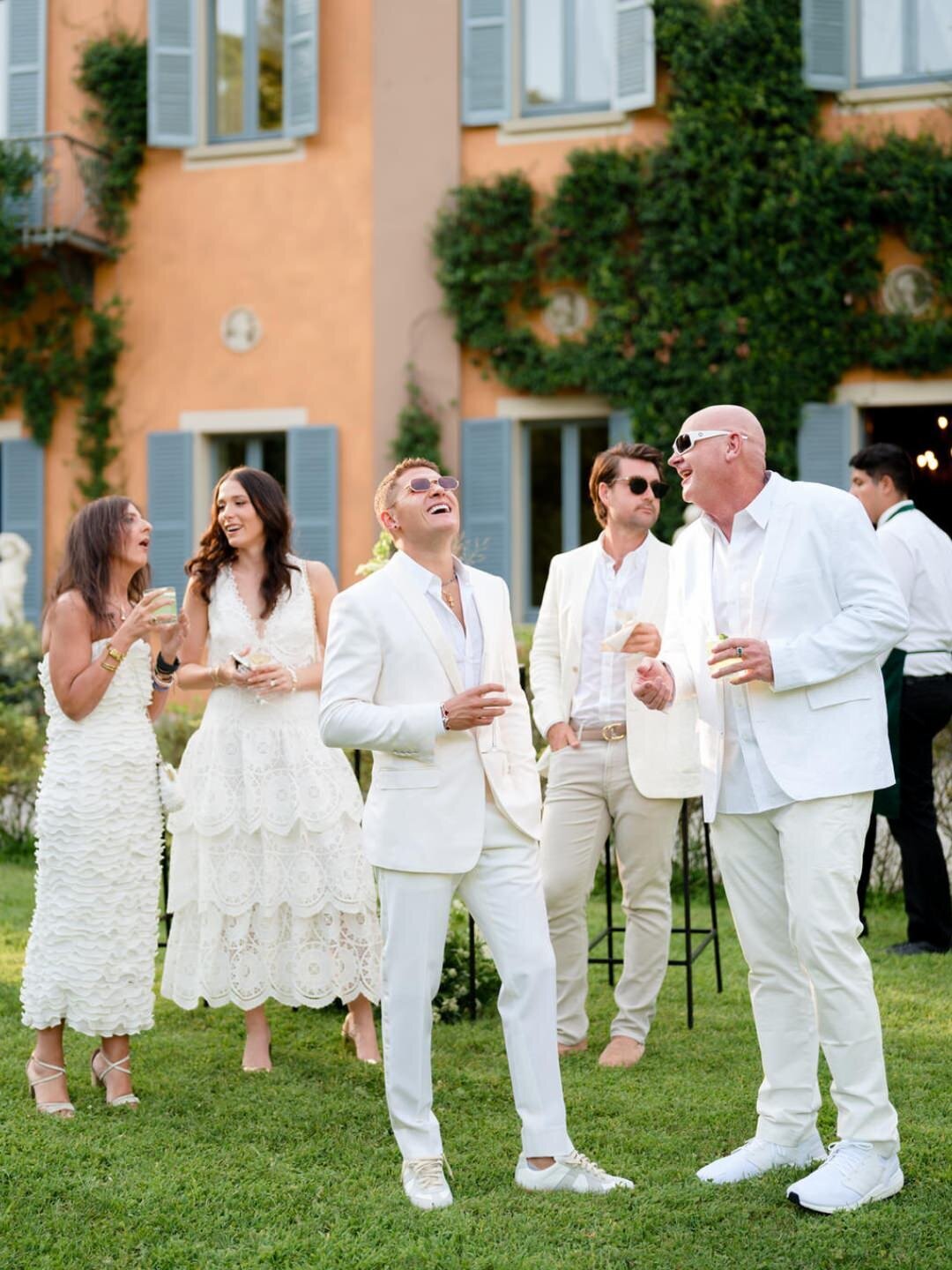 Destination Wedding Italy Welcome Party at @villaerba_antica_gastel Alejandra Poupel28