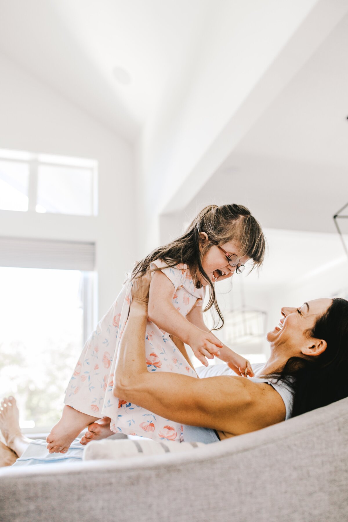 fort worth family photography at home