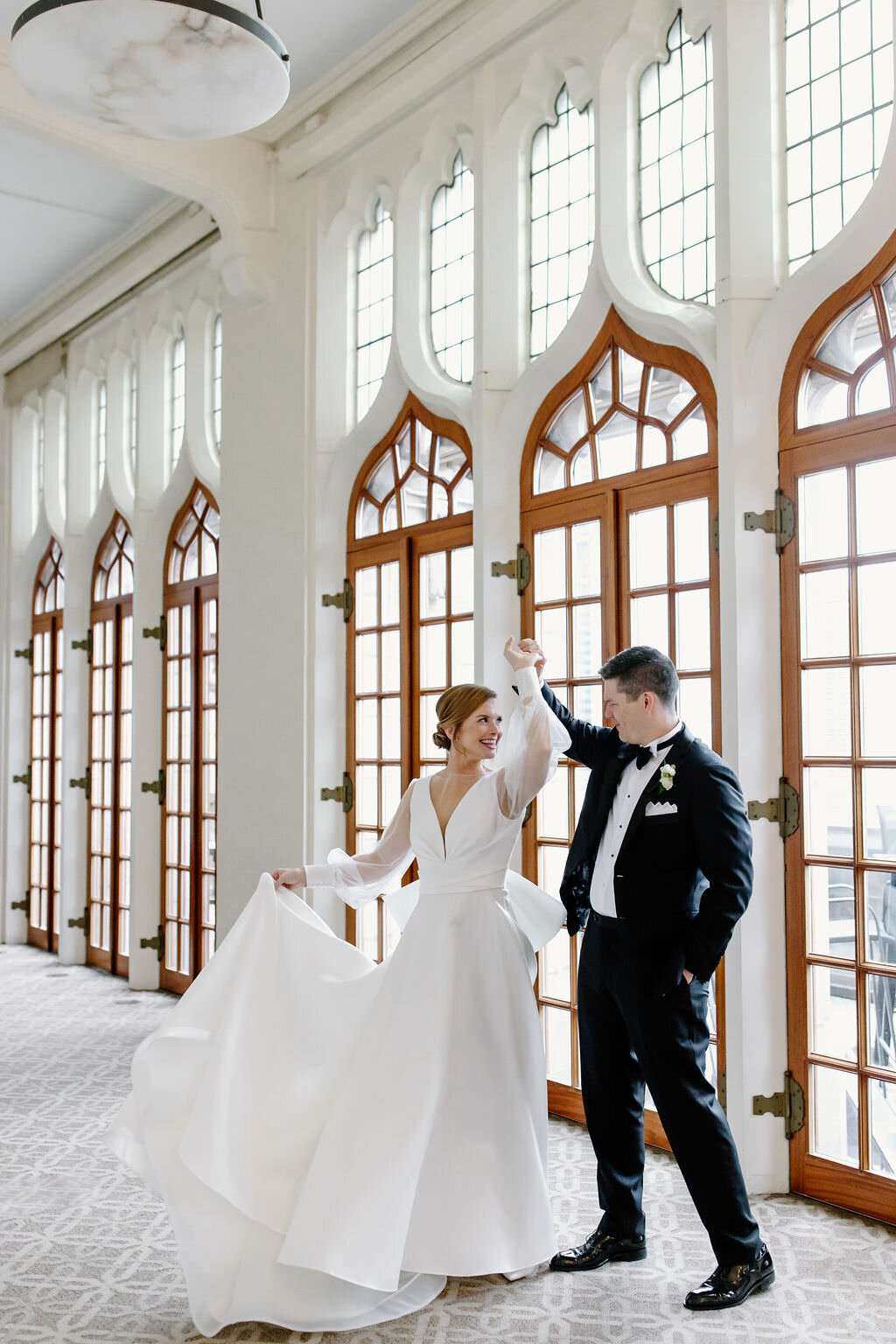 A wedding at Saint Clement Church and The University Club of Chicago - 25