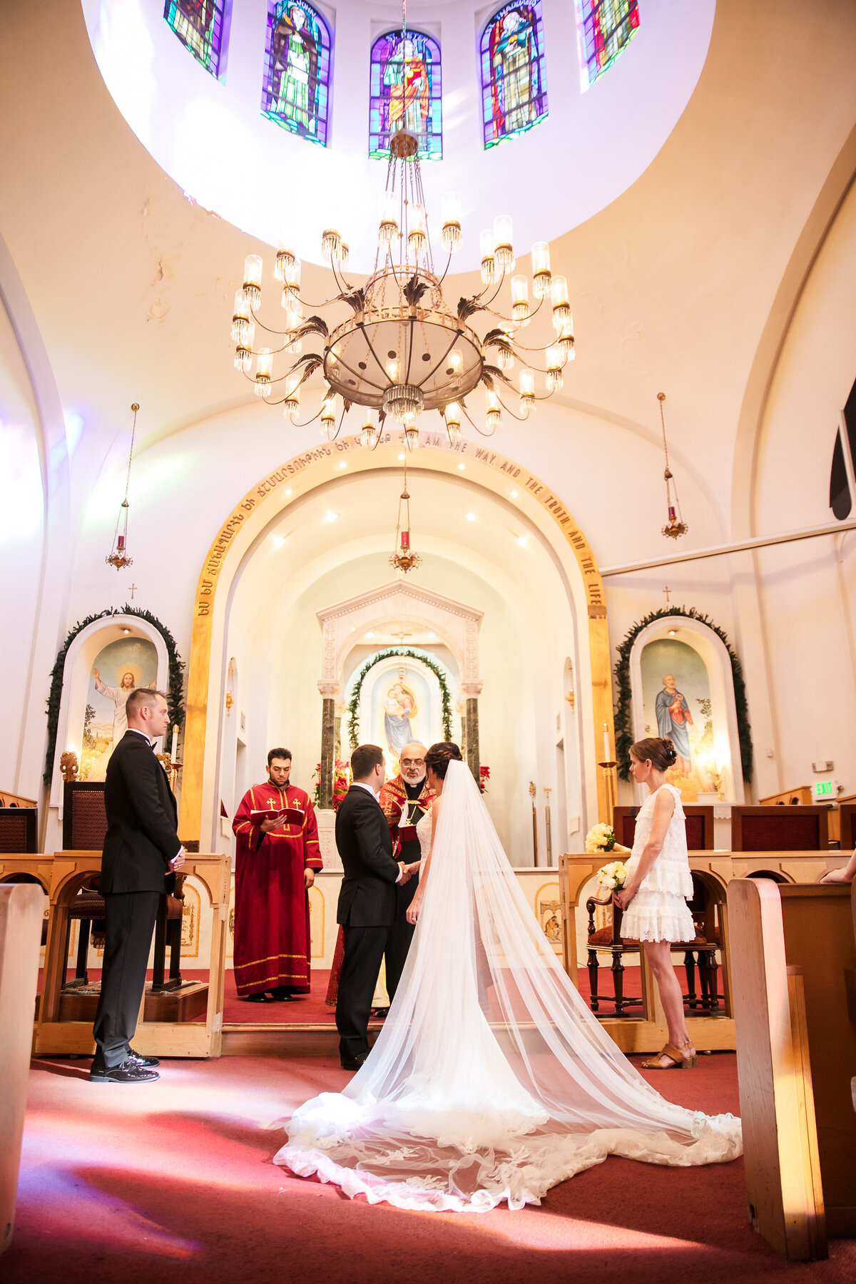 Wedding at St. Peter Armenian Church, California