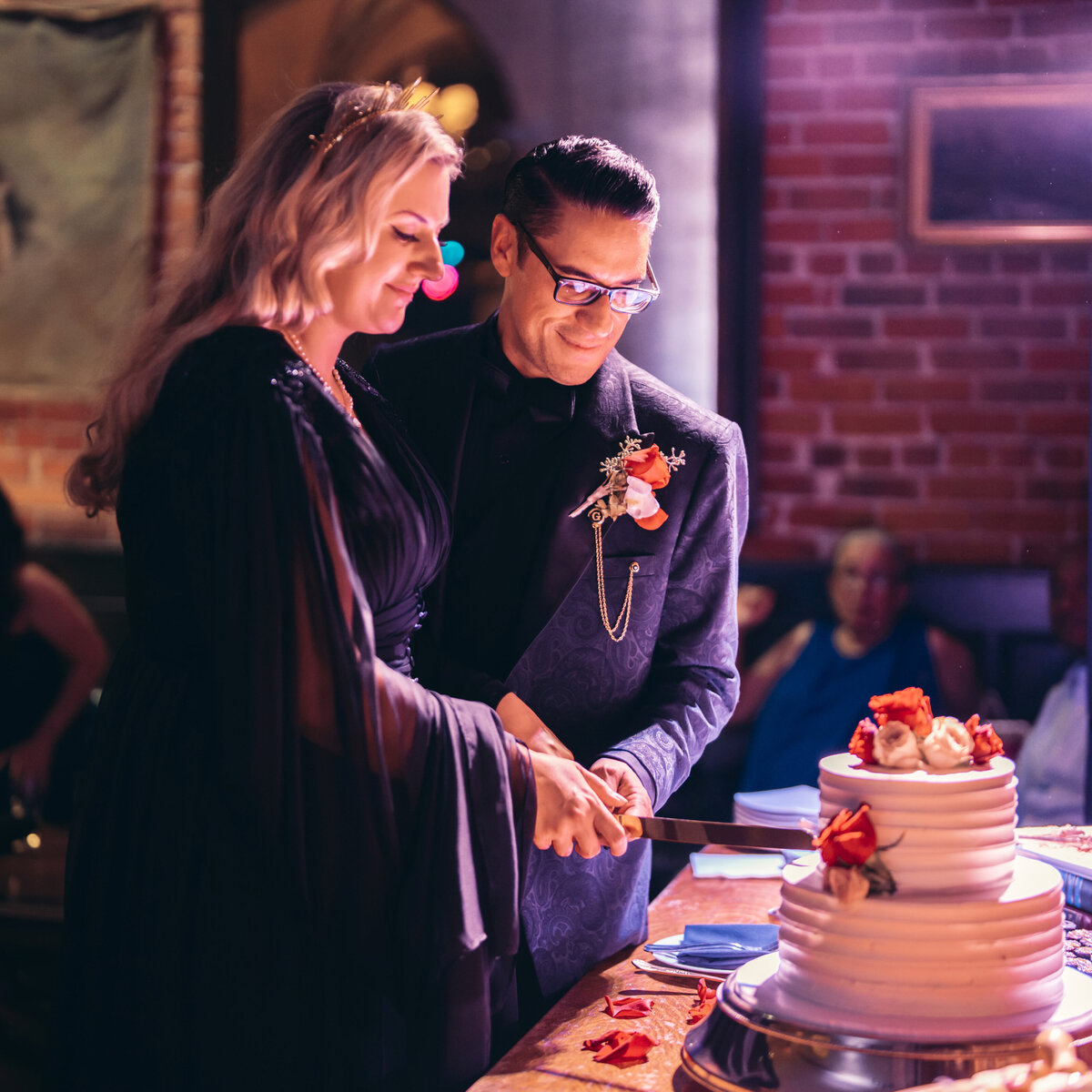 Wedding at Carondelet House, Los Angeles