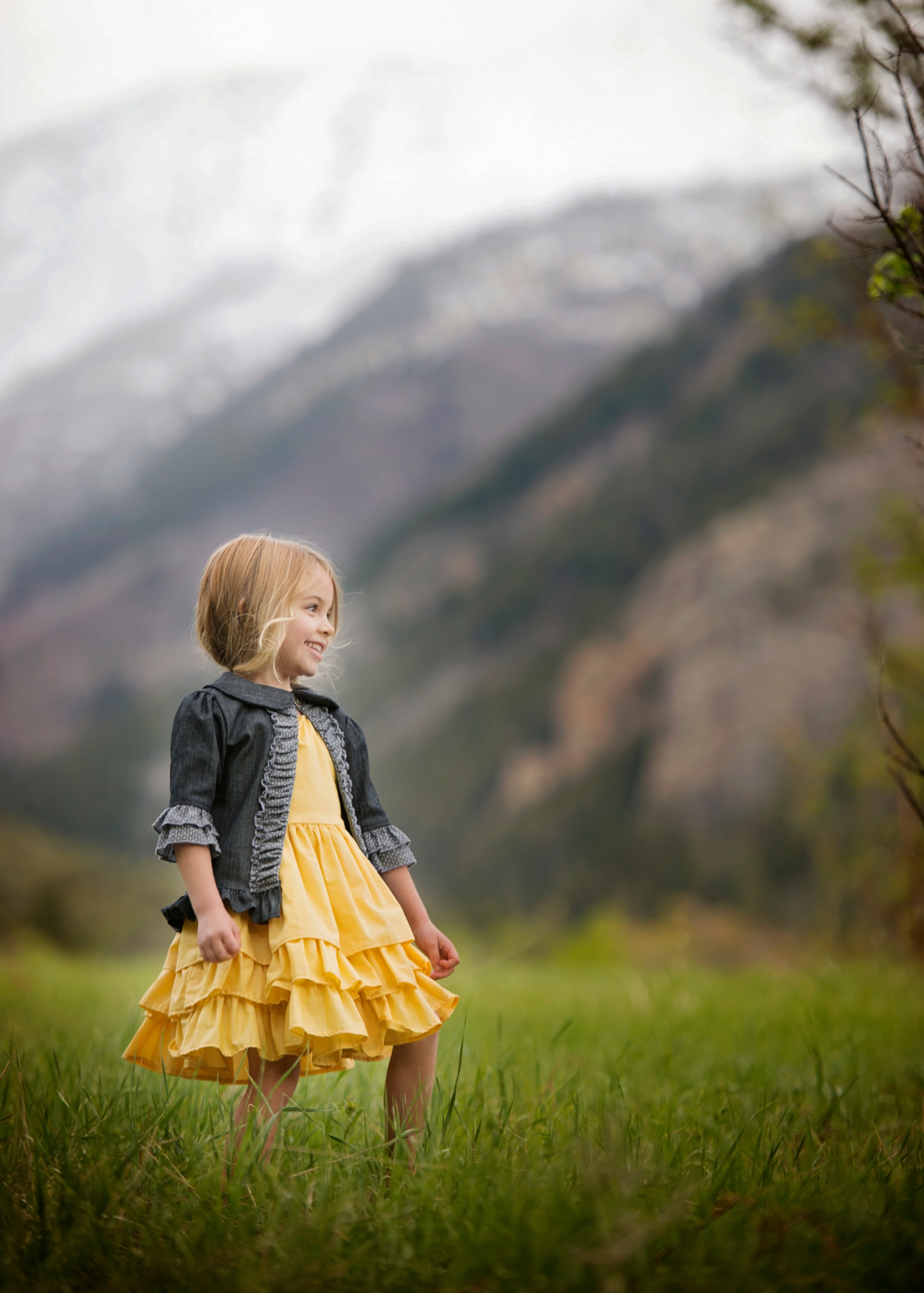 Persnickety Adeline yellow