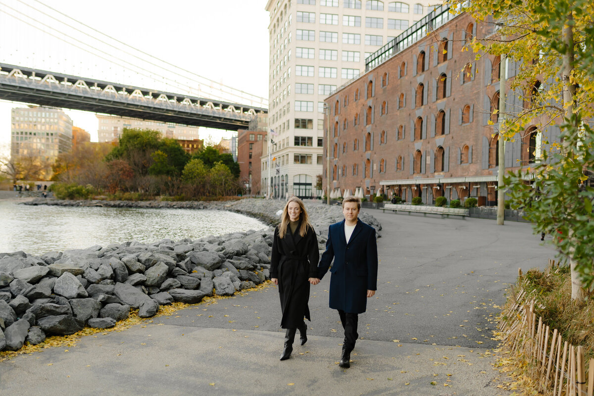 Brooklyn Bridge Engagement Photos 41