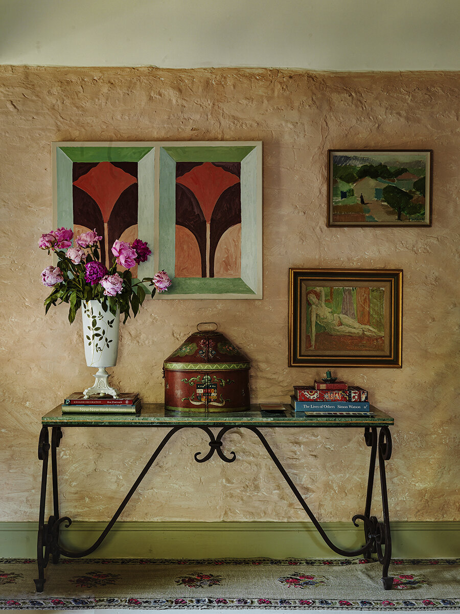 Create - Lisa Mehydene - consul table in living room lr