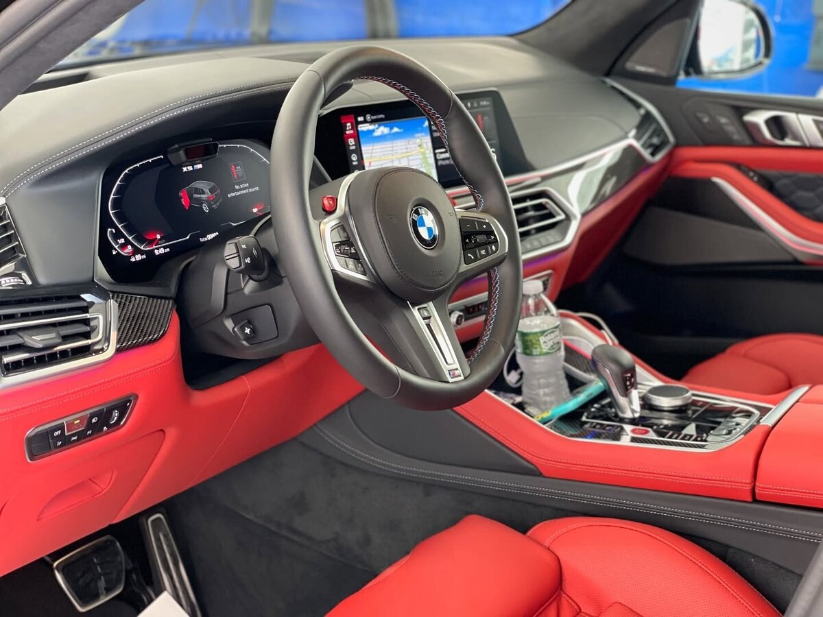Luxury car interior detailing at Superstar Auto Spa. This image highlights our meticulous approach to interior car cleaning, including leather conditioning, dashboard polishing, and overall interior car care