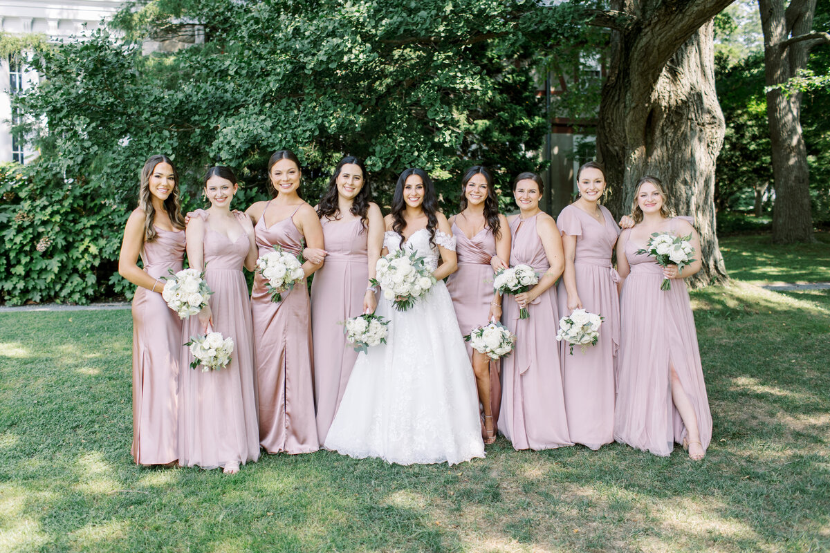 Blithewold Mansion Romantic and Timeless Summer Wedding