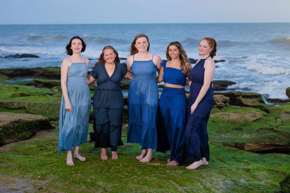 Raleigh Senior Team at a North Carolina Beach
