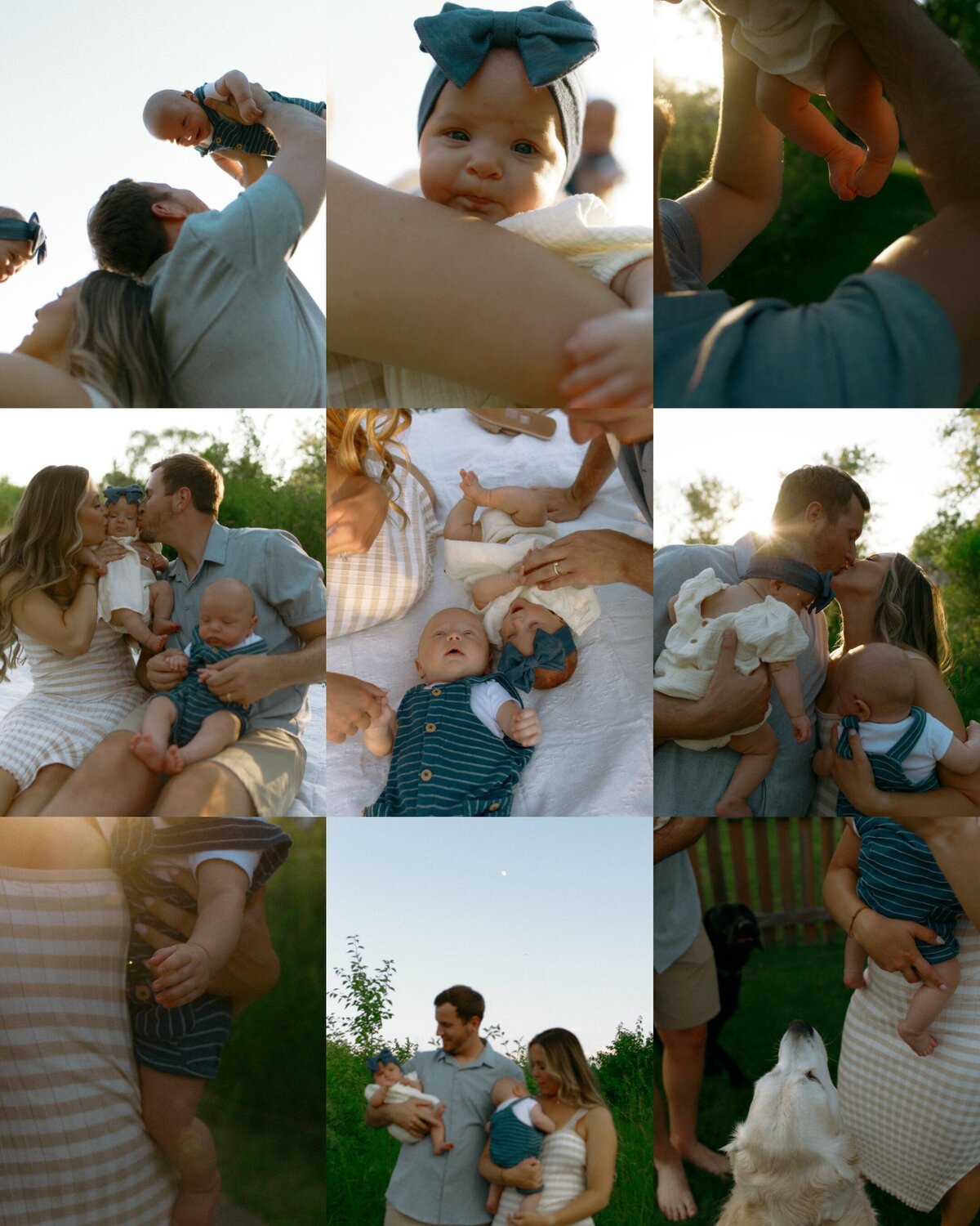 Outdoor Intimate Family Session in Cary Illinois
