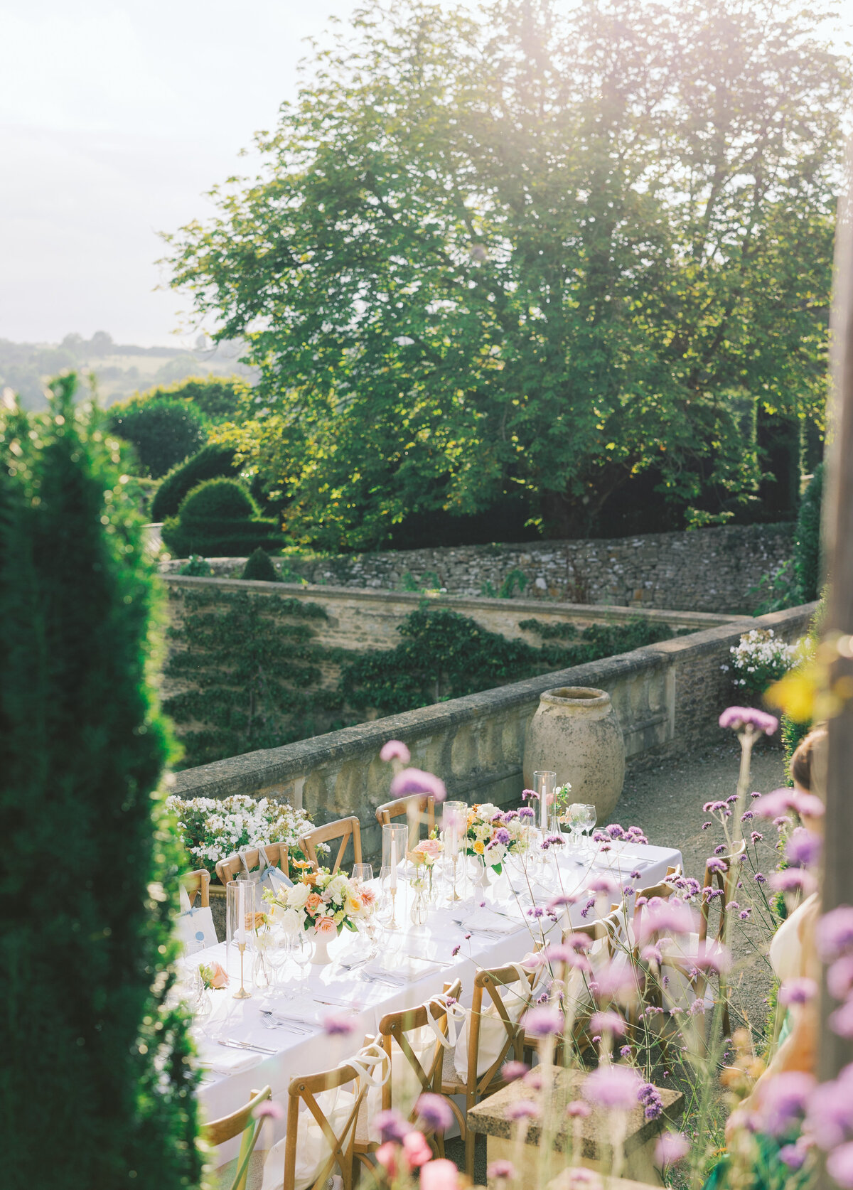 Table at wedding