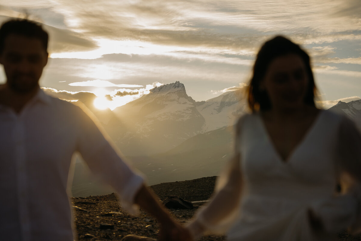 Switzerland sunrise elopement