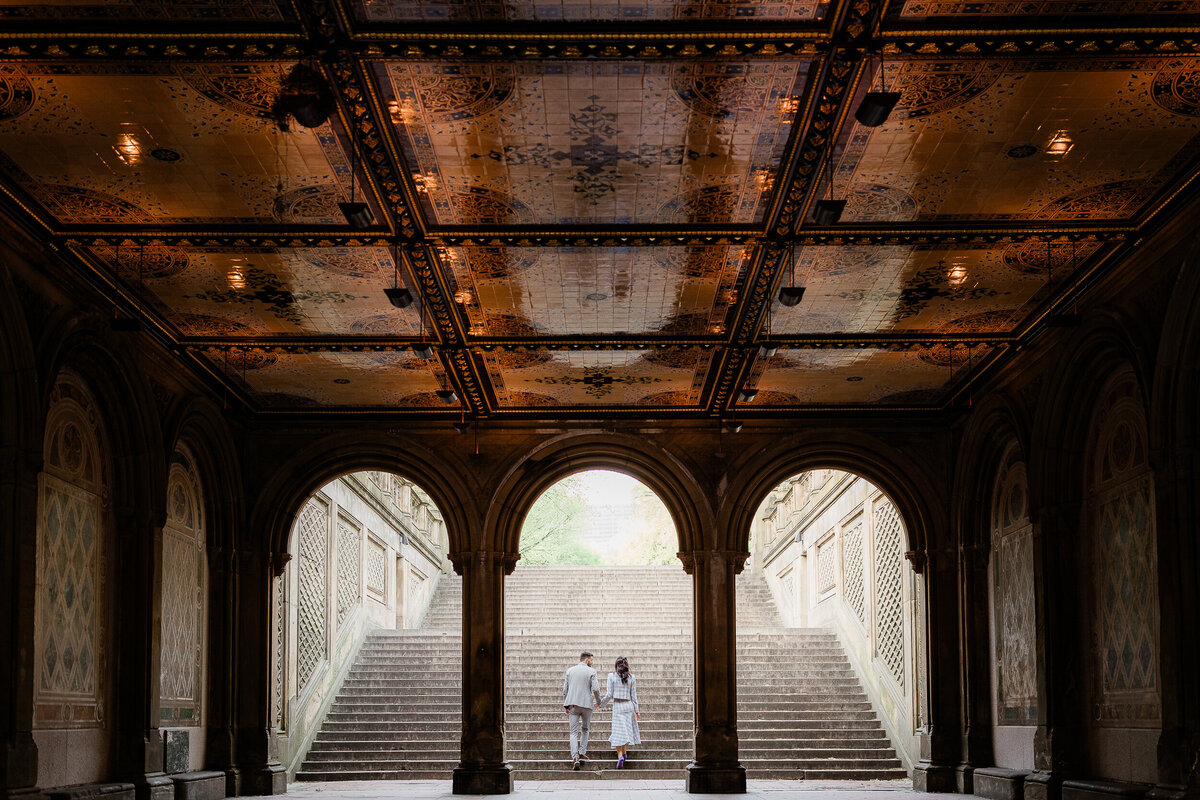 new york central park engagement session