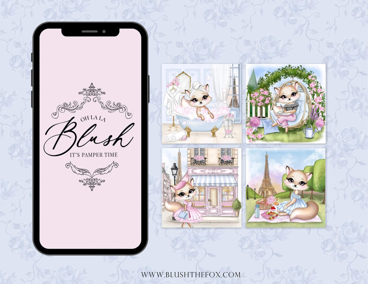brand design blush kids company14