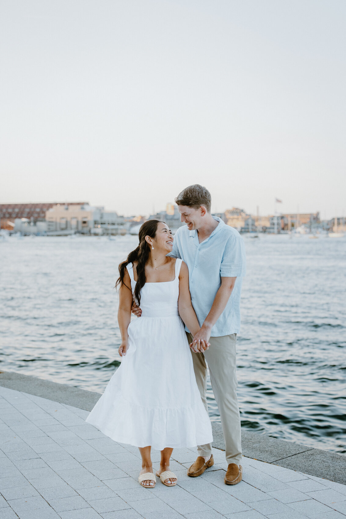 Boston Seaport Engagement Photos-New England Wedding Photographer-19652