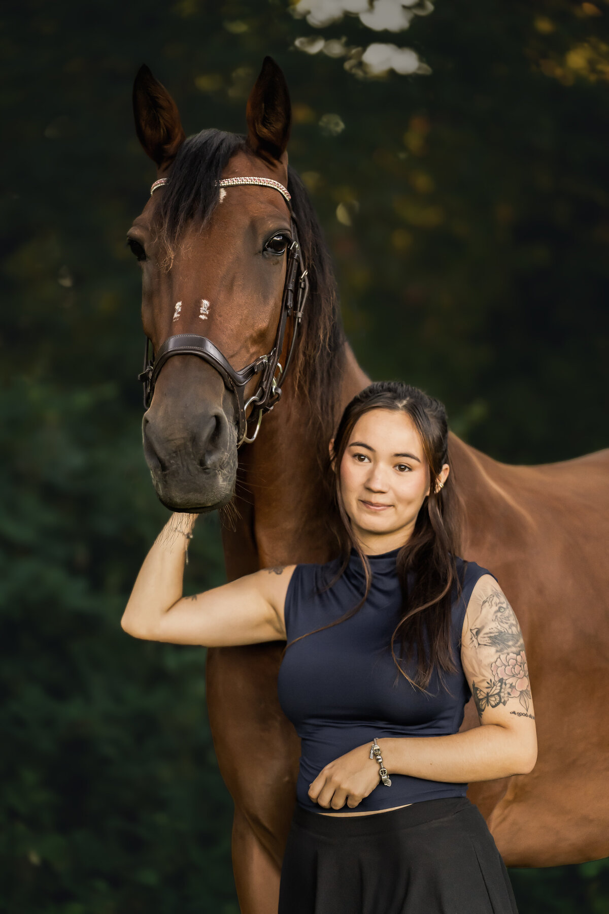 Deij Fotografie| Honden & Paardenshoot-Vrouwenpolder| Lilas & Angelicia -03347