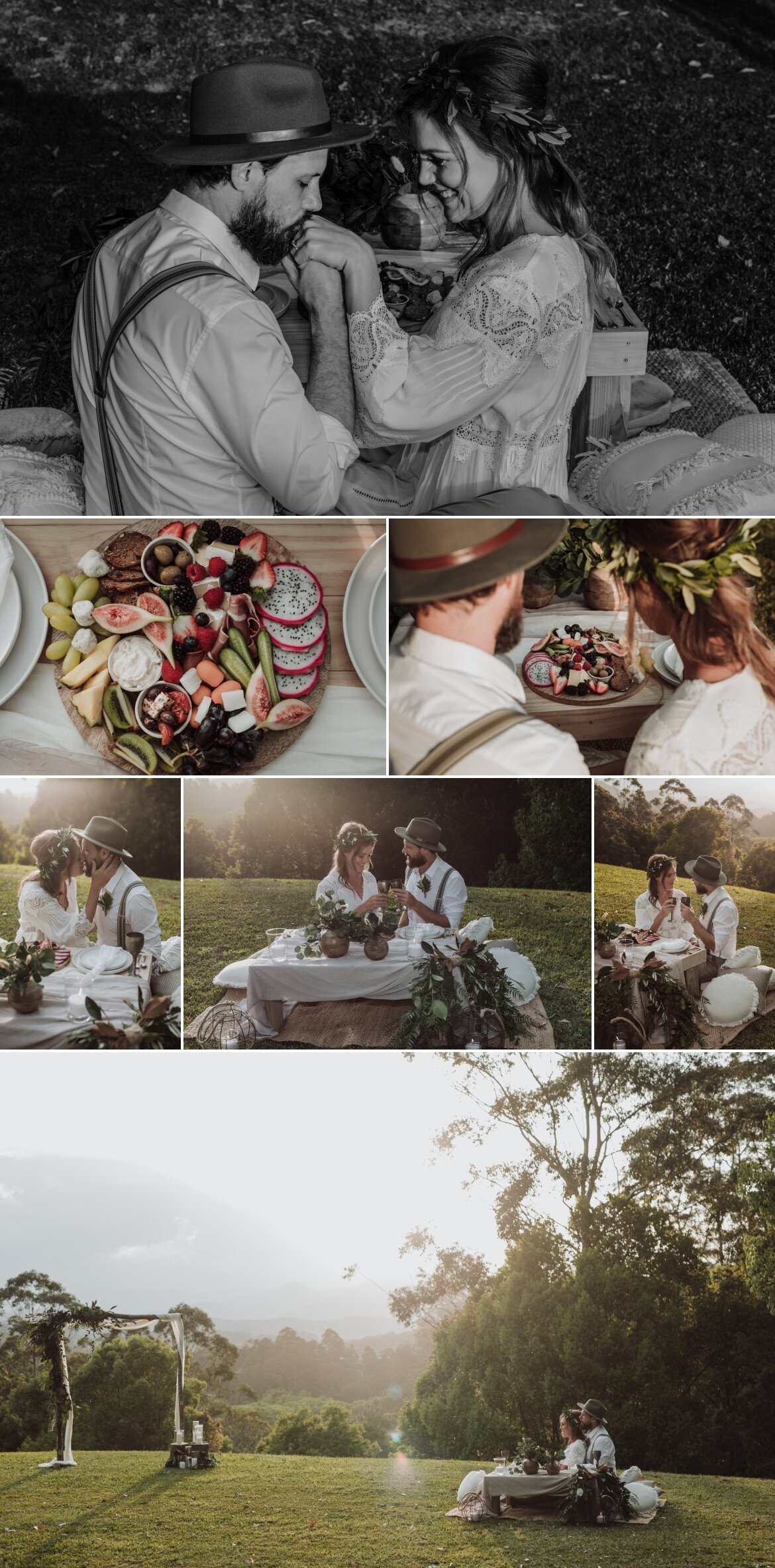 foliage boho elope blog collages 20