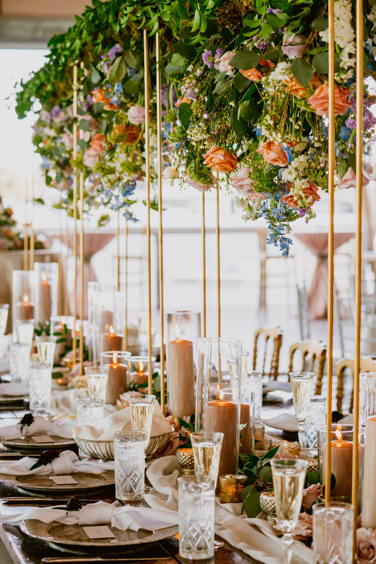 20 - Tampa River Center Wedding Centerpiece - Tampa Bay Wedding Planner
