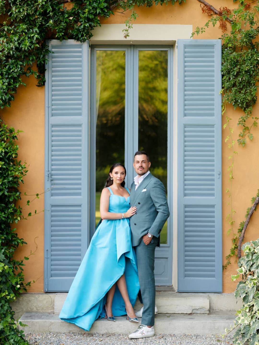 Destination Wedding Italy Welcome Party at @villaerba_antica_gastel Alejandra Poupel0