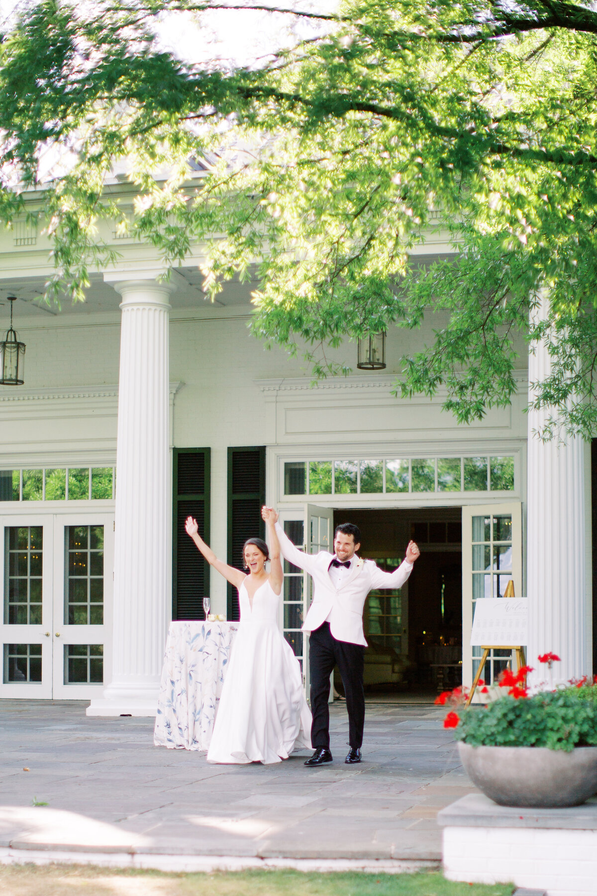 Quail Hollow Club wedding in Charlotte, NC with Amanda and George