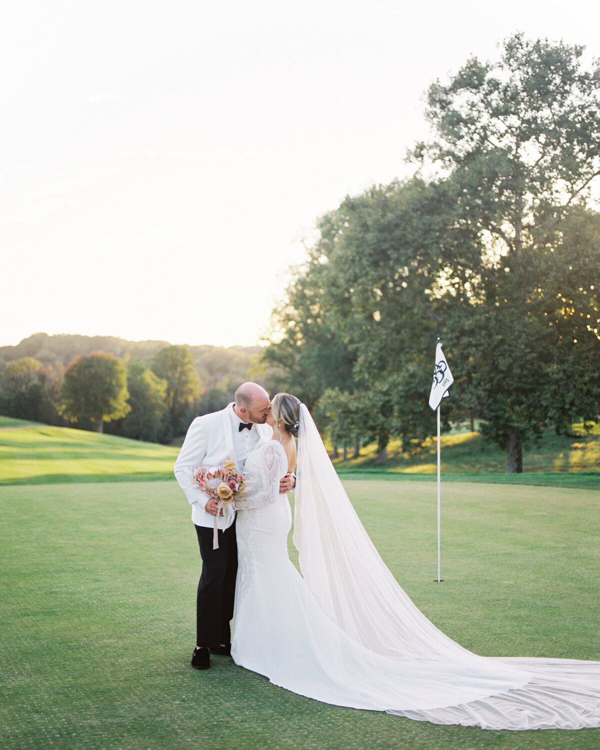 75_Kate Campbell Floral Maryland Golf Country Club Fall Wedding by Madeline Collins photo