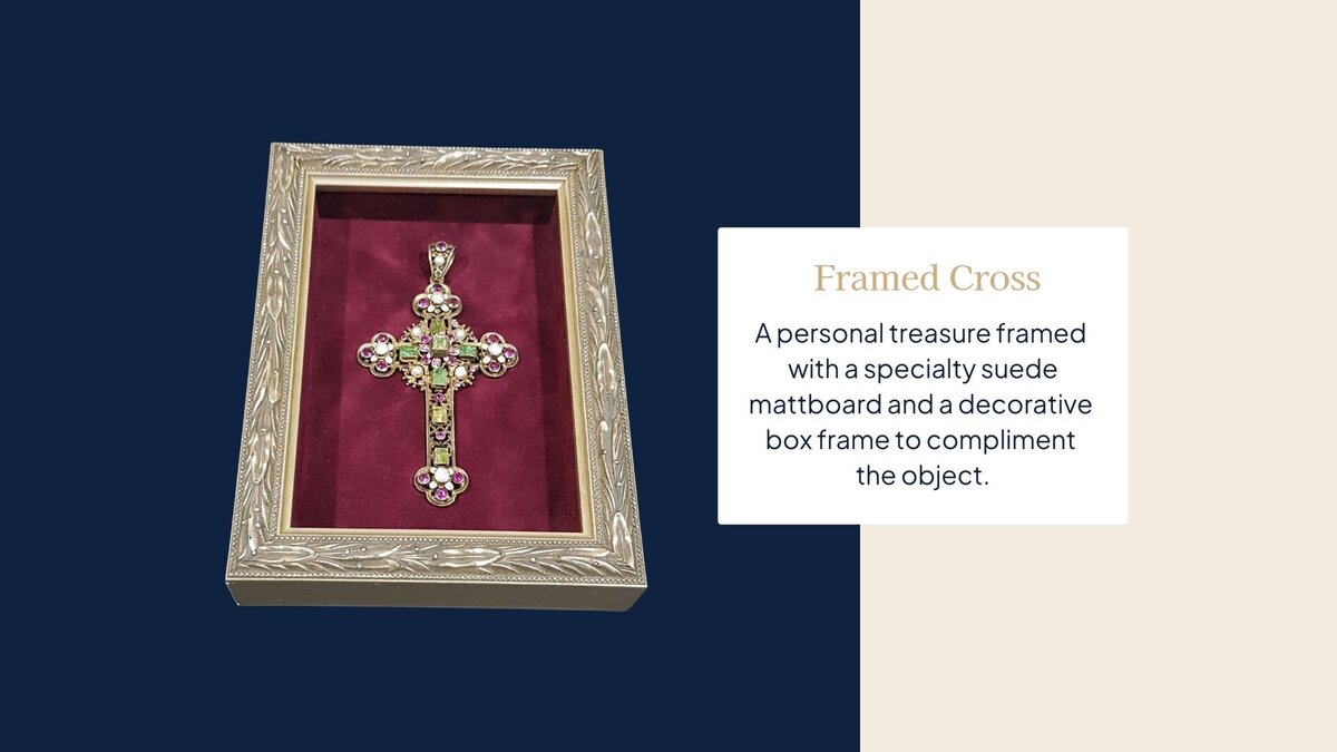 11. Framed Cross