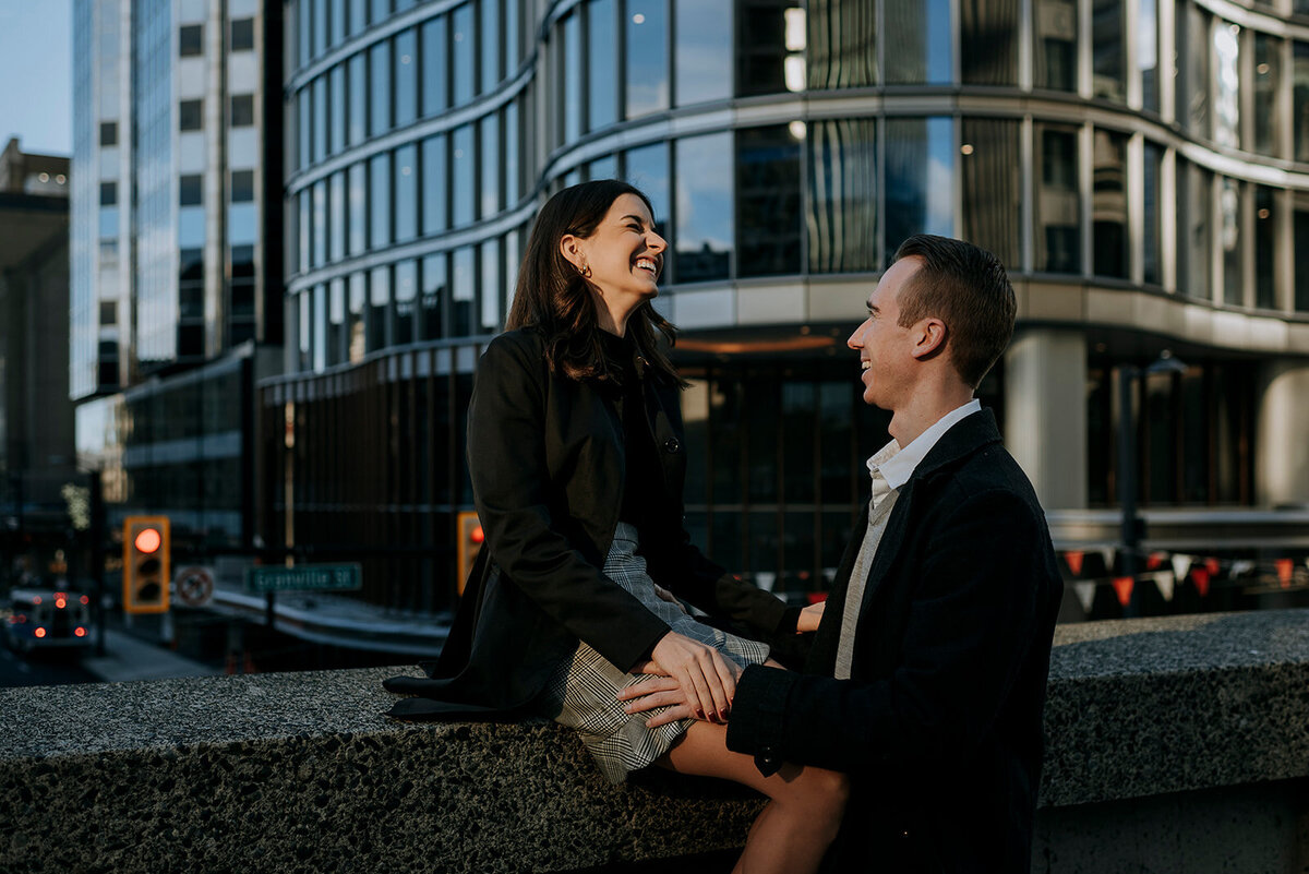 Gastown Engagement in Downtown Vancouver2