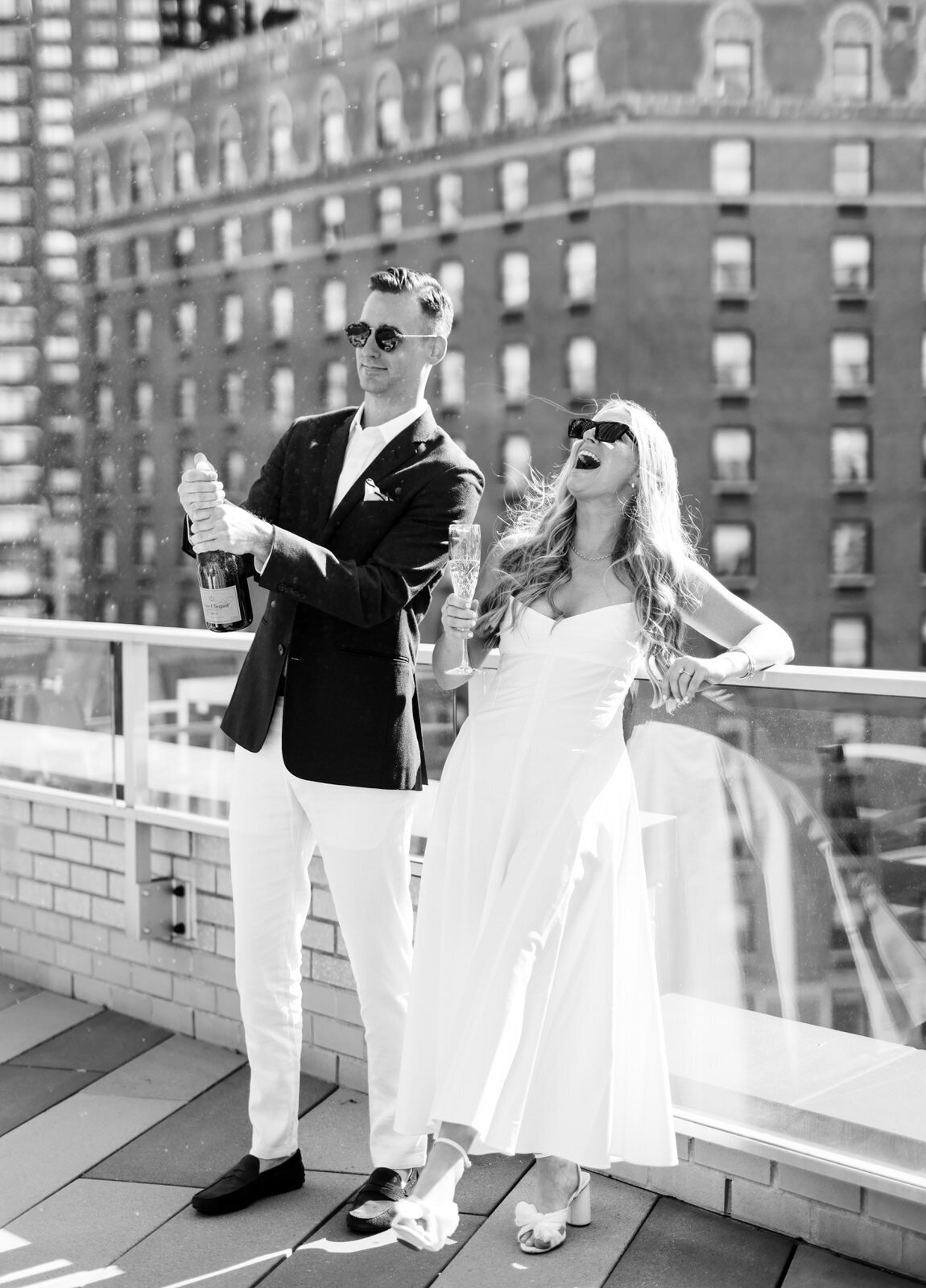 Chic New York City Engagement Session 8