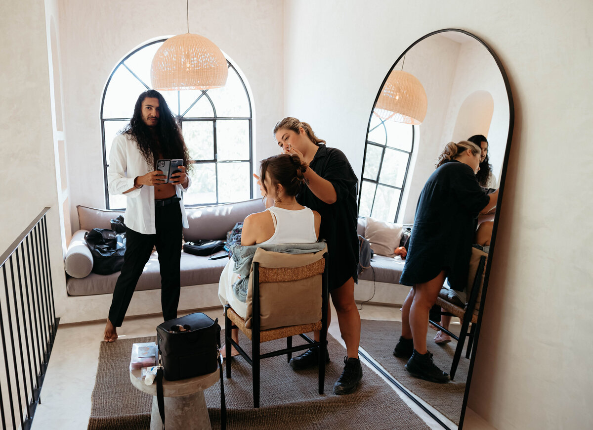 2. Getting ready - Tulum, Mexico wedding -8725