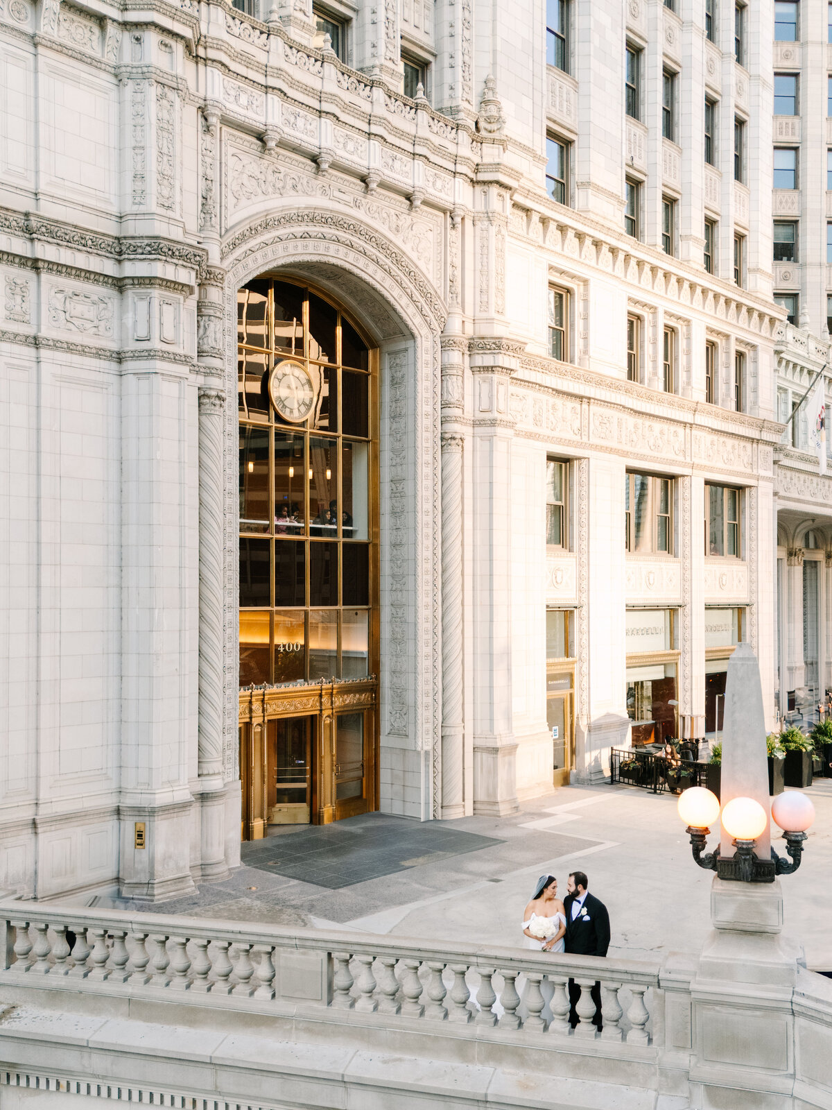Wrigley Building Wedding Photos by Ashlee Cole Photography -