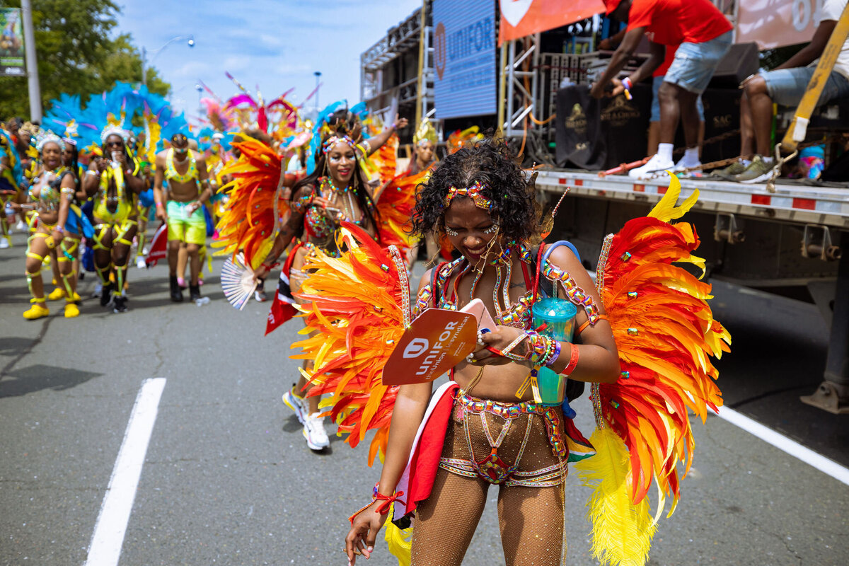 Photos of Masqueraders from Toronto Carnival 2023 - Sunlime Mas Band - Medium Band of The Year 2023-099