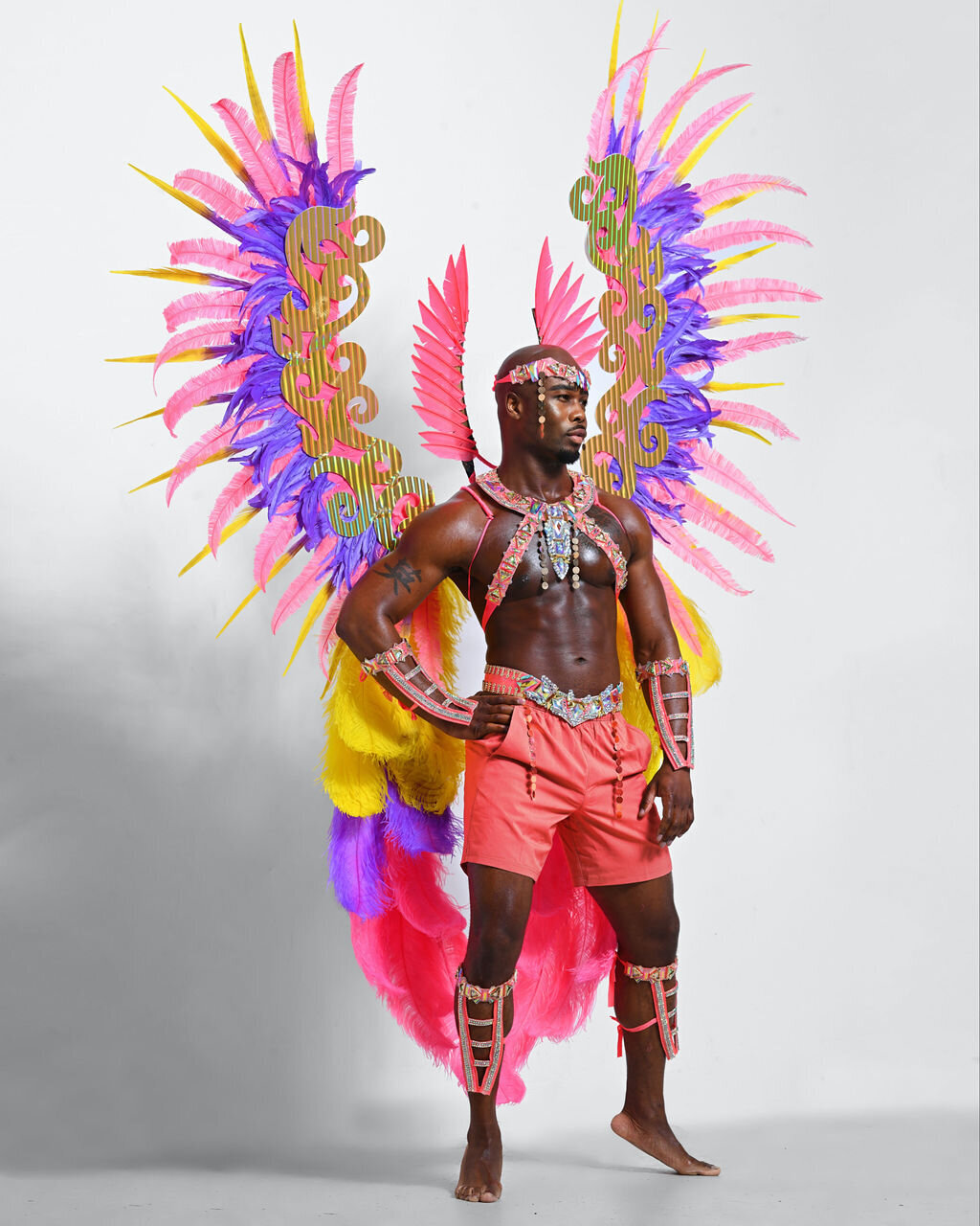 Caribbean Carnival Costume 