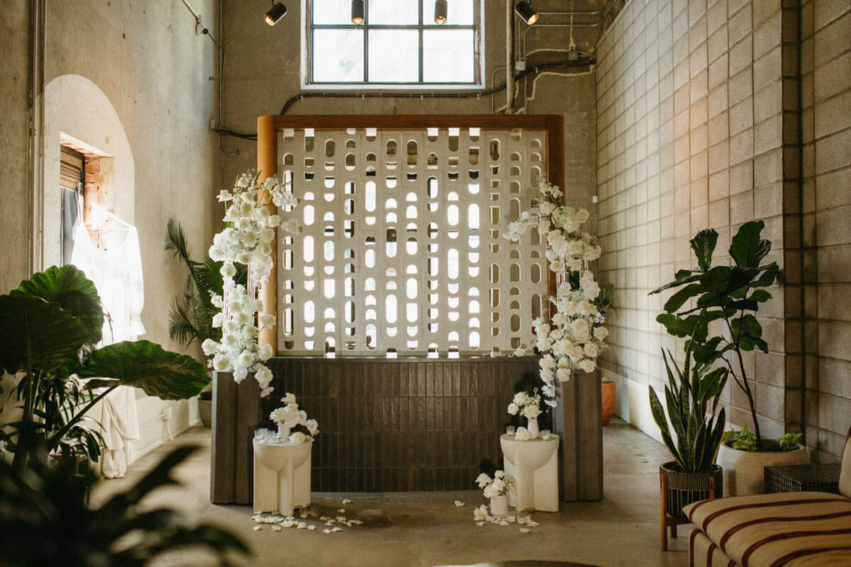 Fortuna’s Row is a historical wedding venue with an industrial vibe in Calgary, featured on the Brontë Bride Vendor Guide.