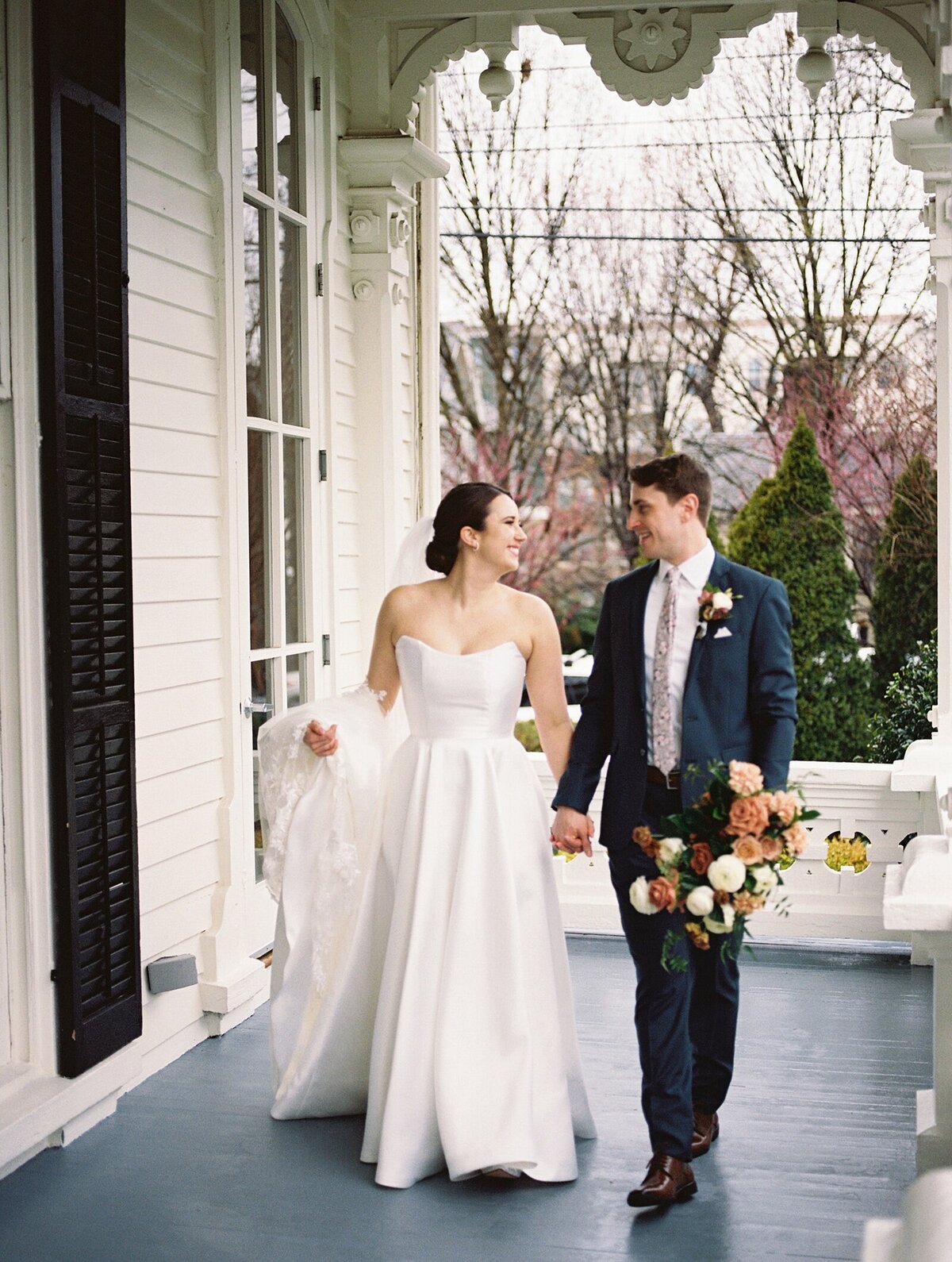 Raleigh Wedding-FILM-Casie Marie Photography-Merrimon Wynne House, NC-27