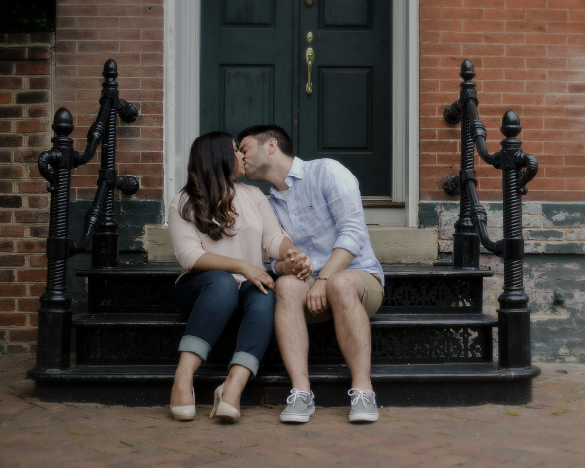 Old Town Alexandria Engagement Session, Alexandria VA Engagement Photography