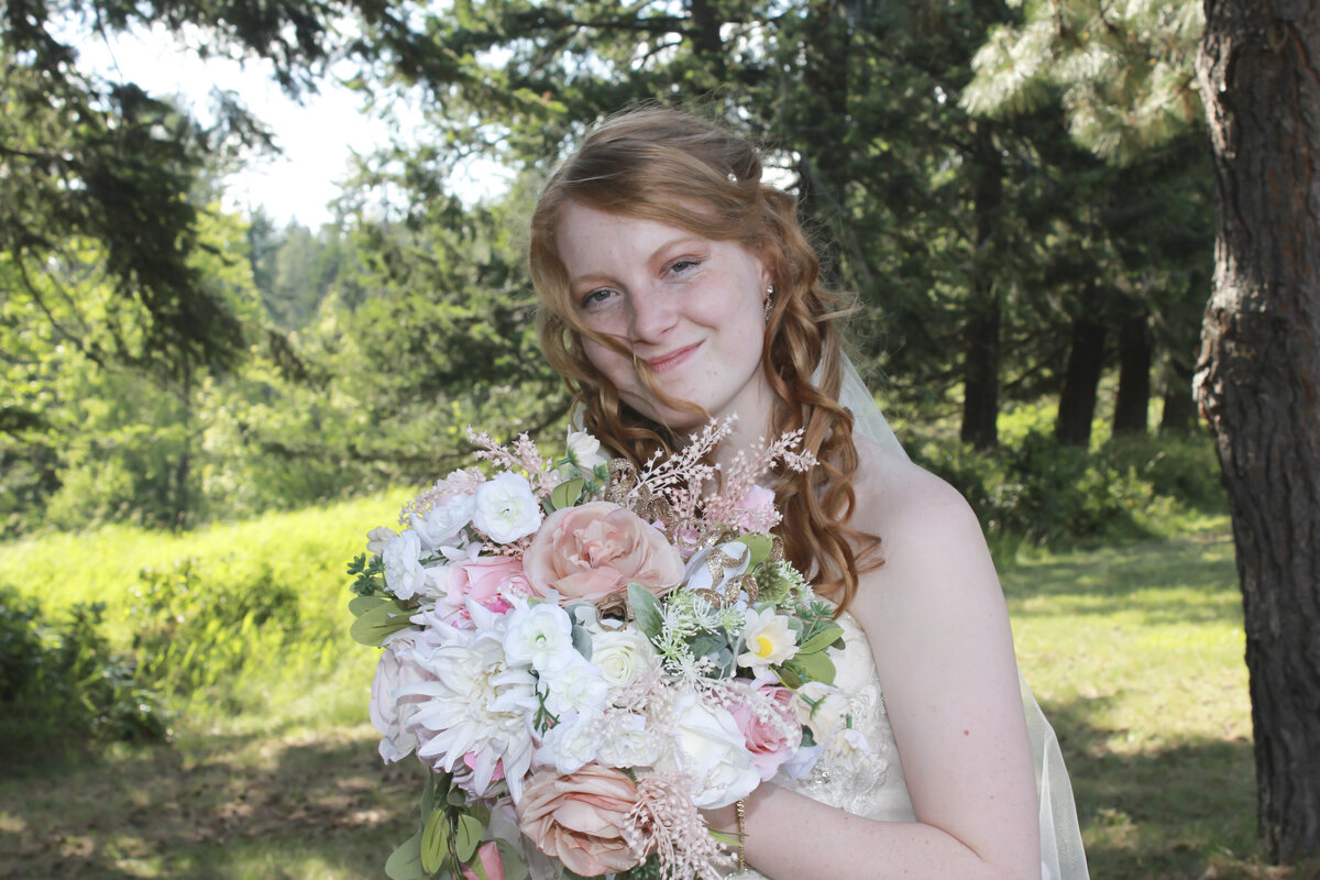 Bride with Bouquet