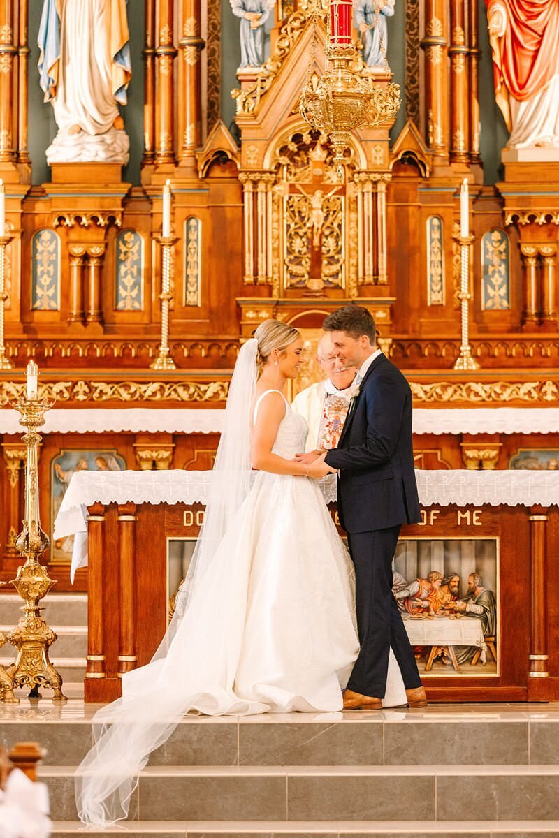 Wedding at St. Boniface with Reception at ECC206