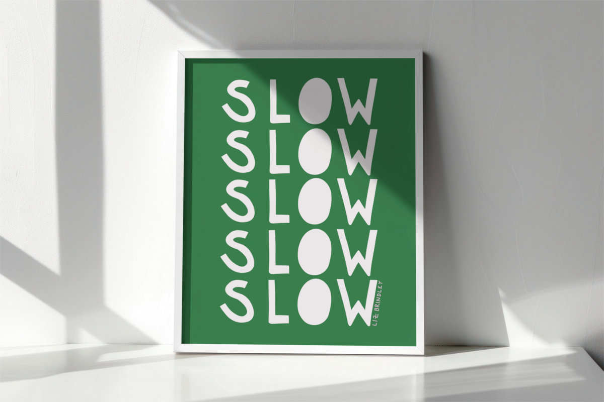 Slow Art Print Product Collection