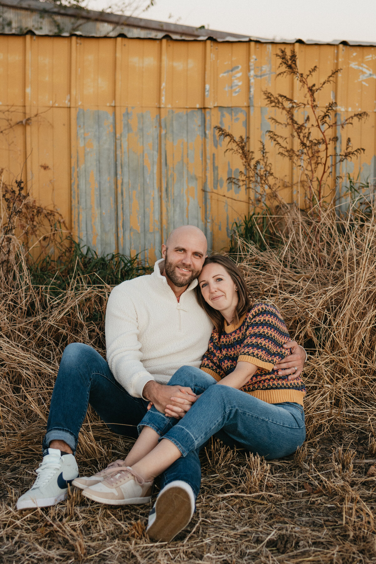 Sunset couples photo session in Middleton, Wisconsin