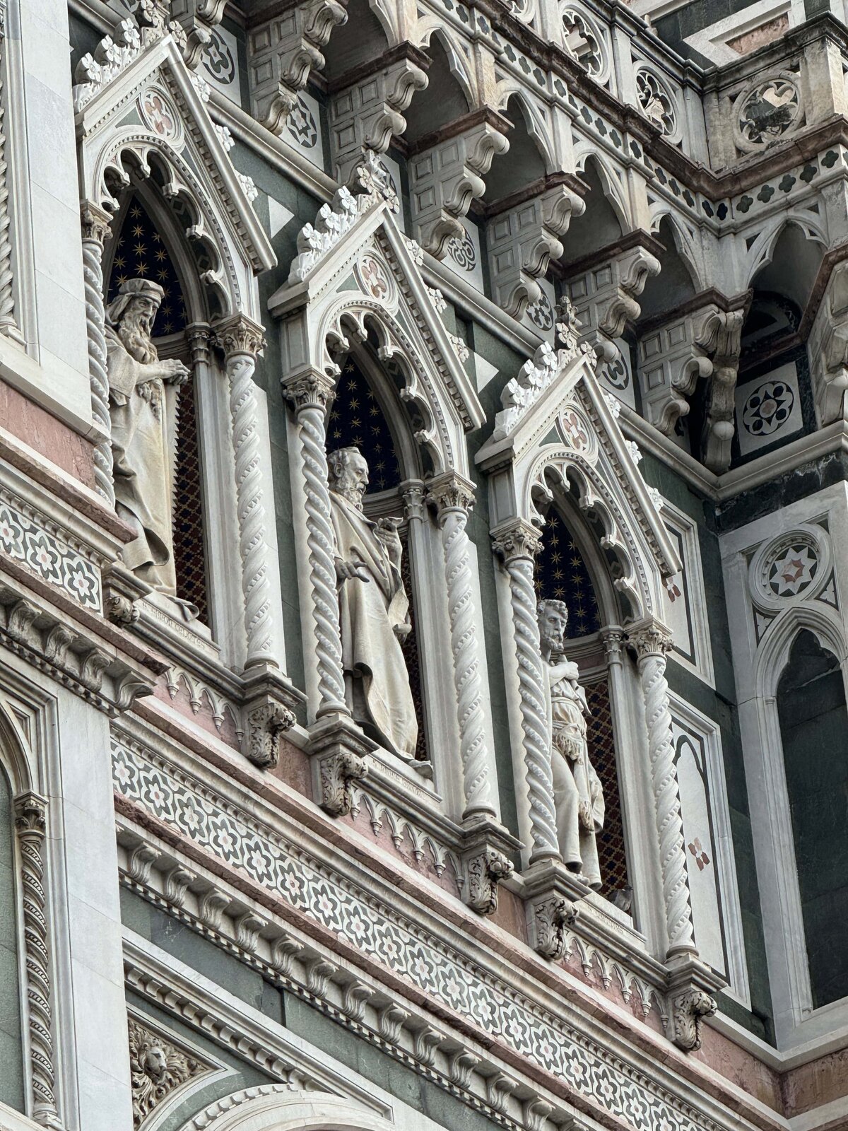Statues on the Florence Cathedral