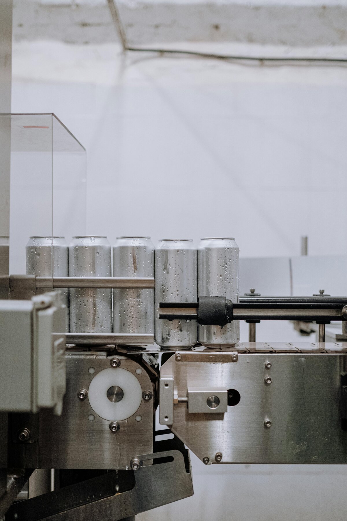 C&E Soda Cans Conveyor Belt