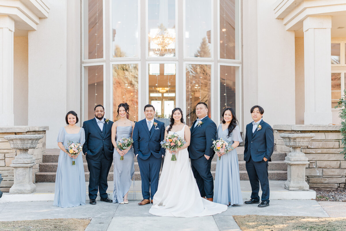 Chateaux at Fox Meadows Colorful Spring Wedding Light and Airy Elena Spraguer Photography  0118