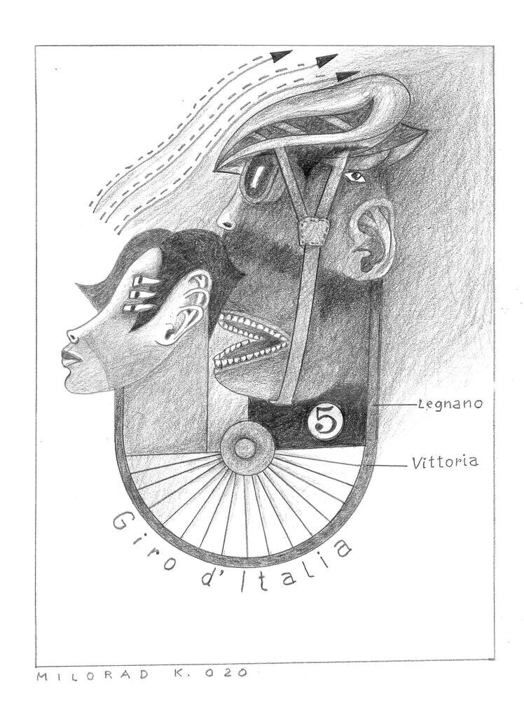 19_Drawing_MiloradKrstic_Giro d’Italia, 2020 (1)