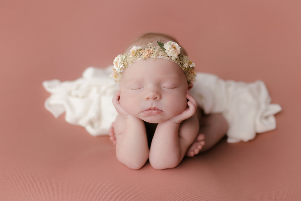 Flower headband for babies